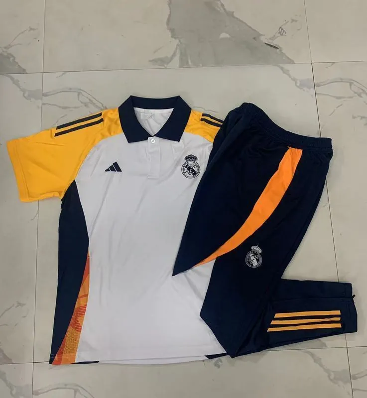 24-25 Real Madrid Polo Football Shirts 1