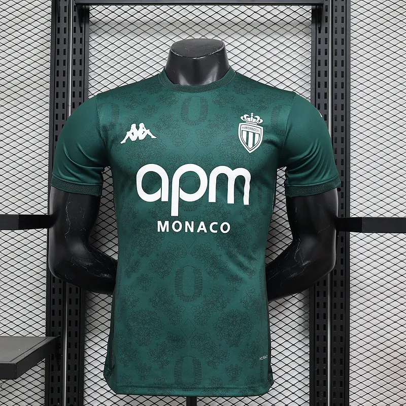 24-25 Monaco Away Kit Player Version Shirt Soccer AAAAJersey Yupoo 1