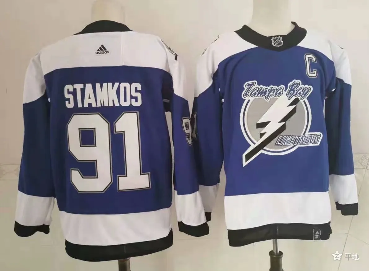Tampa Bay Lightning ice hockey jersey M-3XL 坦帕湾闪电队冰球服 8