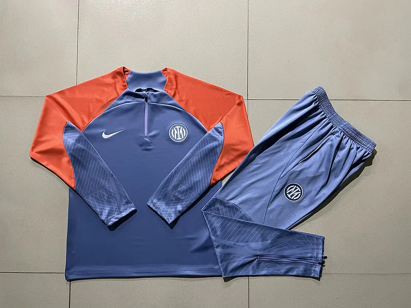 24-25 Inter Milan Long Sleeve Training Suit Football Shirts 3
