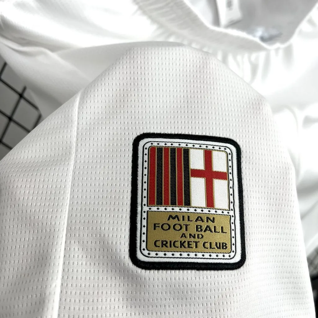 24-25 AC Milan 125th Anniversary Edition White Shorts Football Trousers Soccer AAAAJersey Yupoo 1