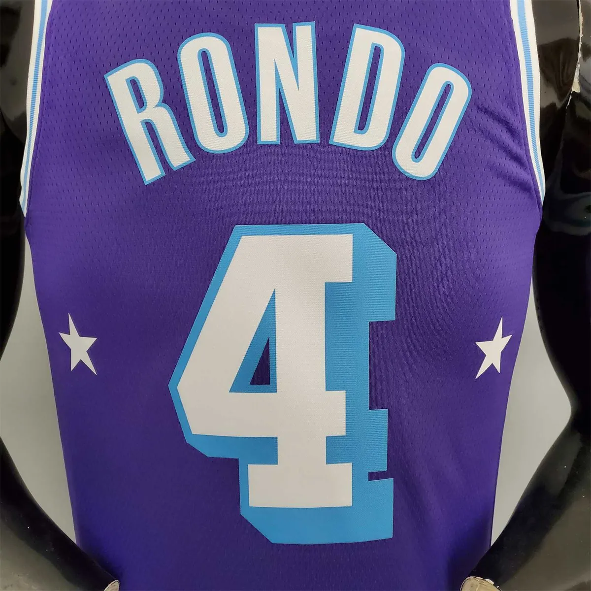 2022 75th Anniversary Rondo #4 Lakers City Edition Purple 6