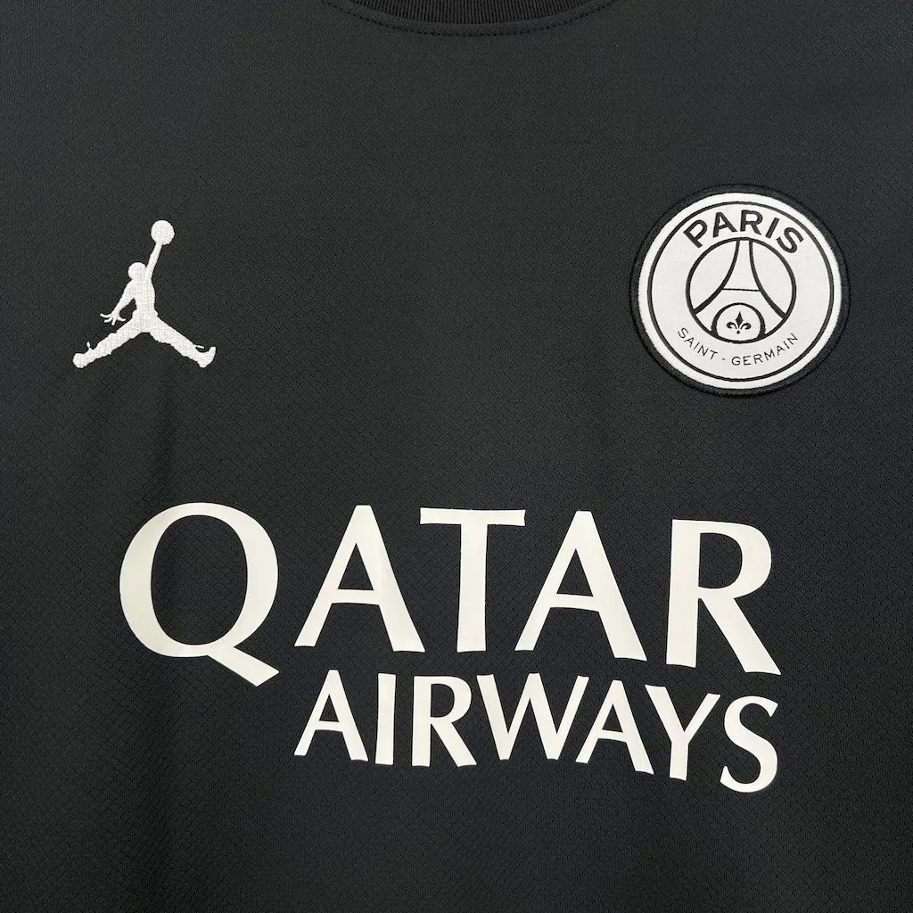 24-25 PSG Fourth Black Shirt Football Uniform AAAAJersey Dropship Yupoo 4