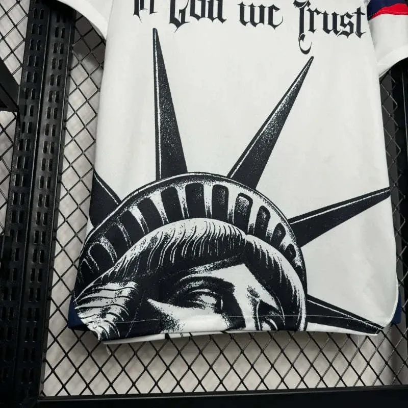 2025 USA Statue of Liberty Football T-Shirt Soccer AAAAAJersey Supply Factory Yupoo 1