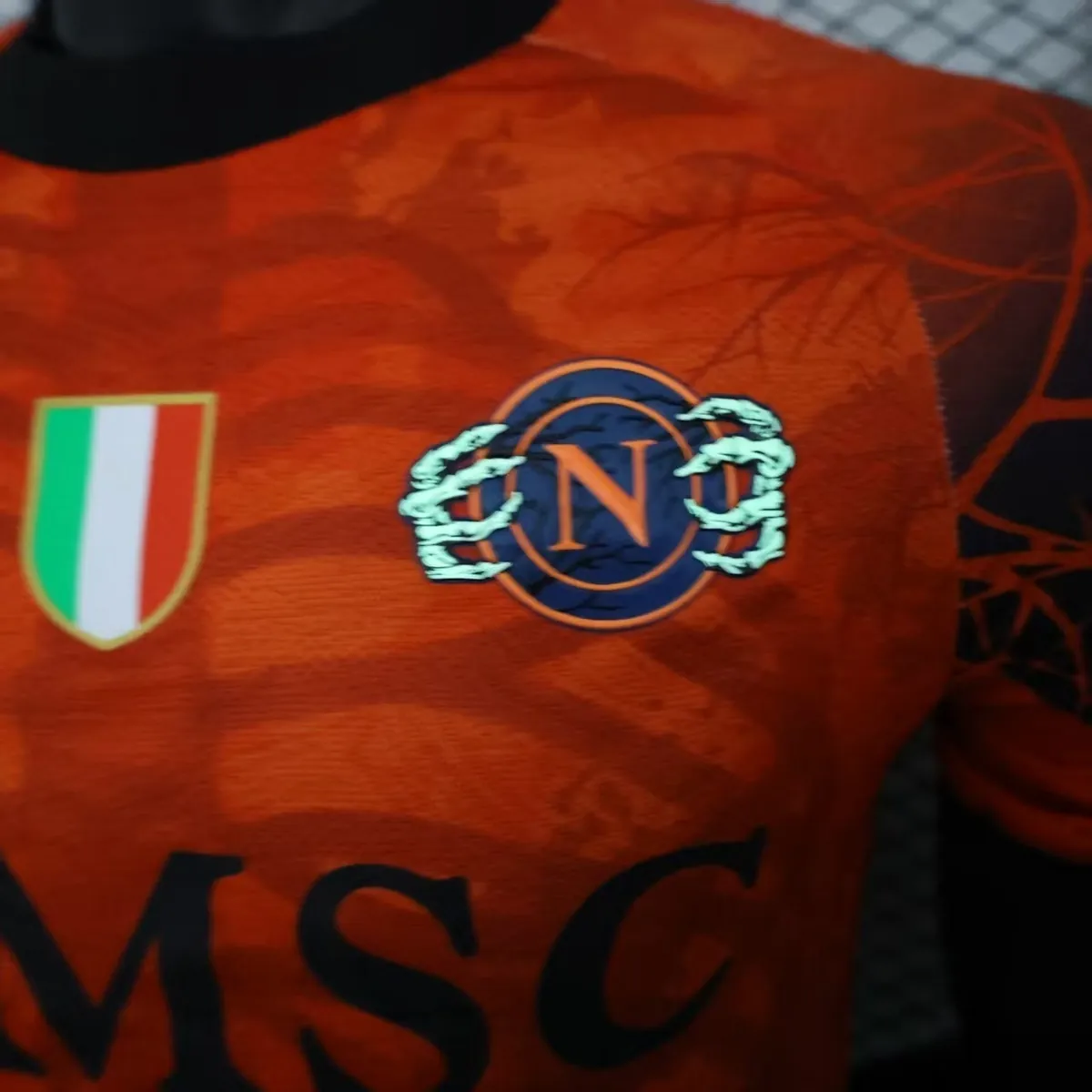 25-26 Napoli Halloween Special Edition Player Version T-Shirt Soccer AAAAJersey Supply Yupoo 5