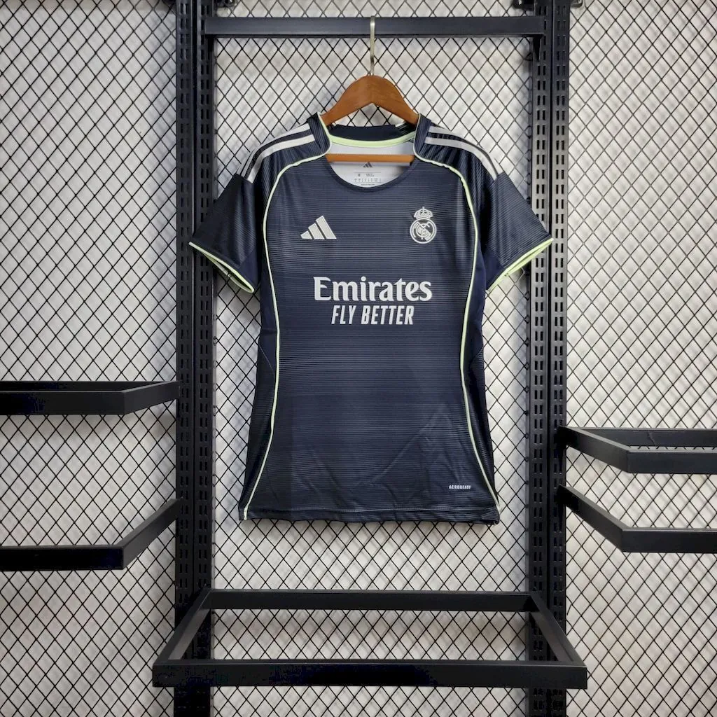 25-26 Real Madrid Away Kit Football Women T-Shirt AAAAJersey Supply Yupoo 5