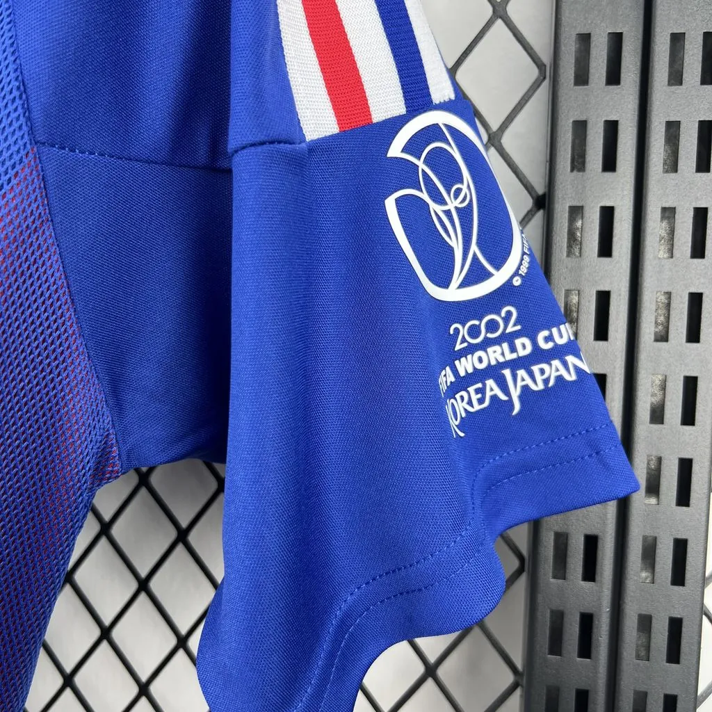 2002 France Home Mens Retro Kit Vintage Football T-Shirt AAAAJersey Supply Yupoo 6 6
