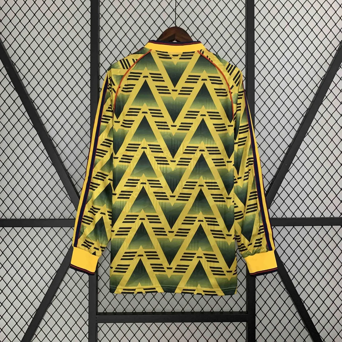 91-93 Retro Long Sleeve Arsenal Away S-XXL 4
