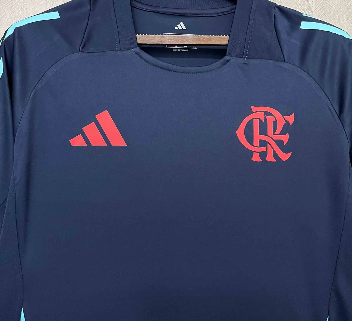 25-26 Flamengo Navy Training Kit Soccer T-Shirt AAAAJersey Supplier Yupoo 6