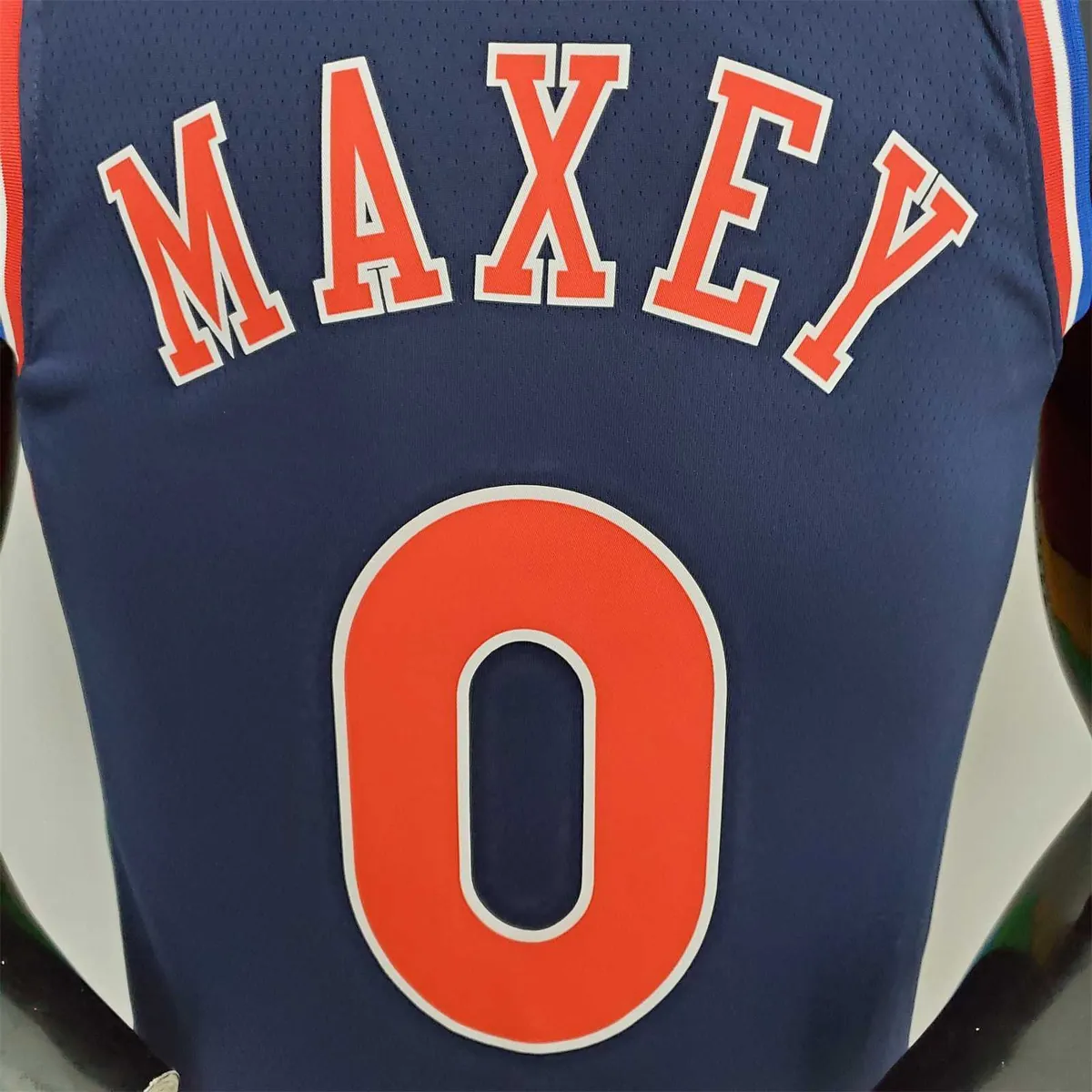2022 Philadelphia 76ers MAXEY#0 City Edition 2