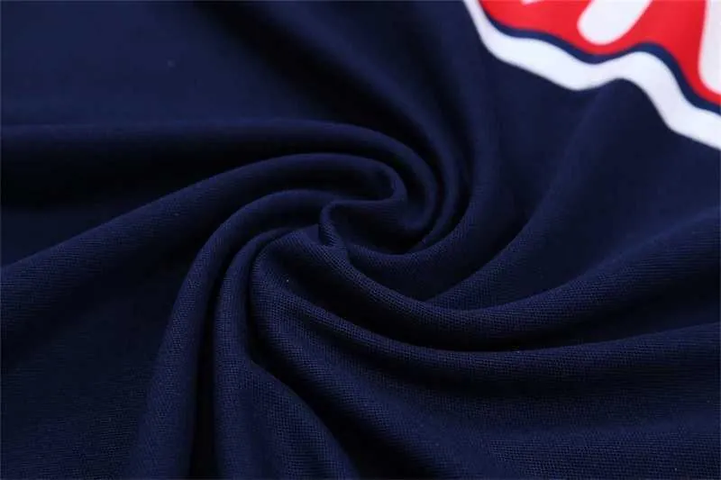 Polo Jordan PSG sapphire blue chest print 19