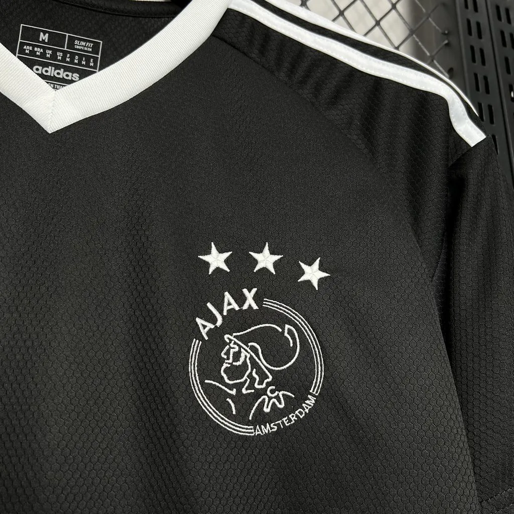 24-25 Ajax Black GoalKeeper Kit Soccer Uniforms Soccer AAAAJersey Yupoo 1