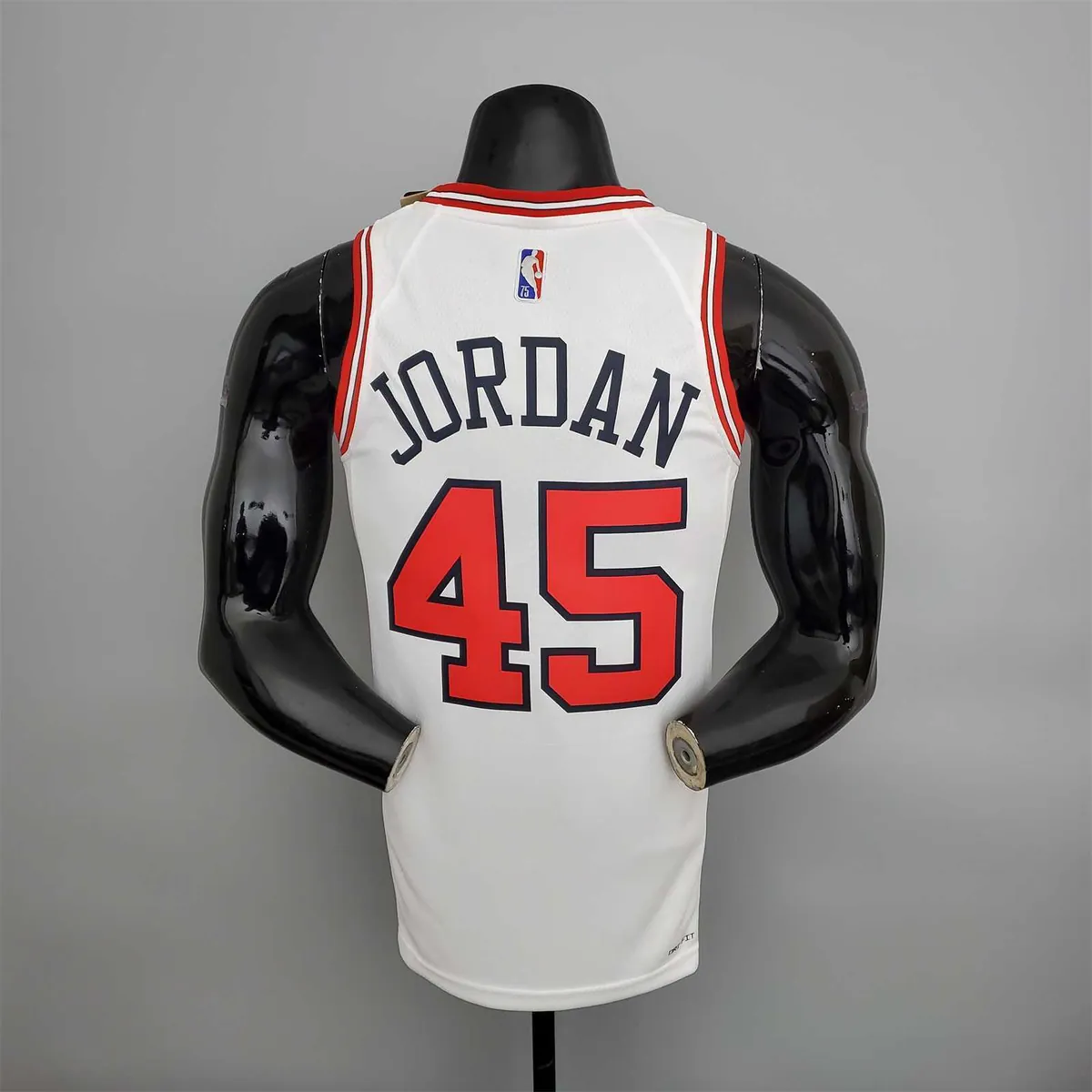 75th Anniversary Jordan #45 Bulls White 2