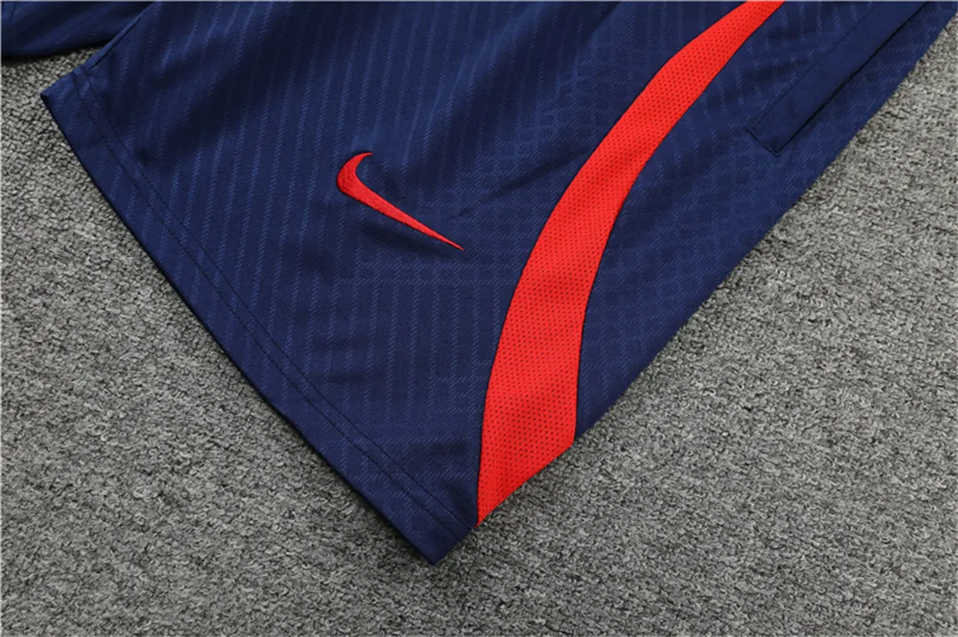 22-23 Barcelona training suit short sleeve kit blue 6