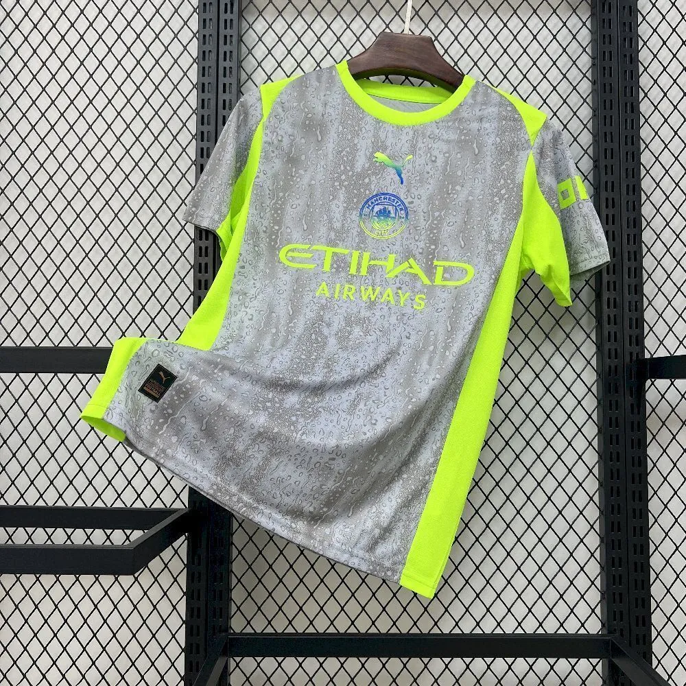 25-26 Manchester City Third Kit Football T-Shirt AAAAJersey Dropship Yupoo 4