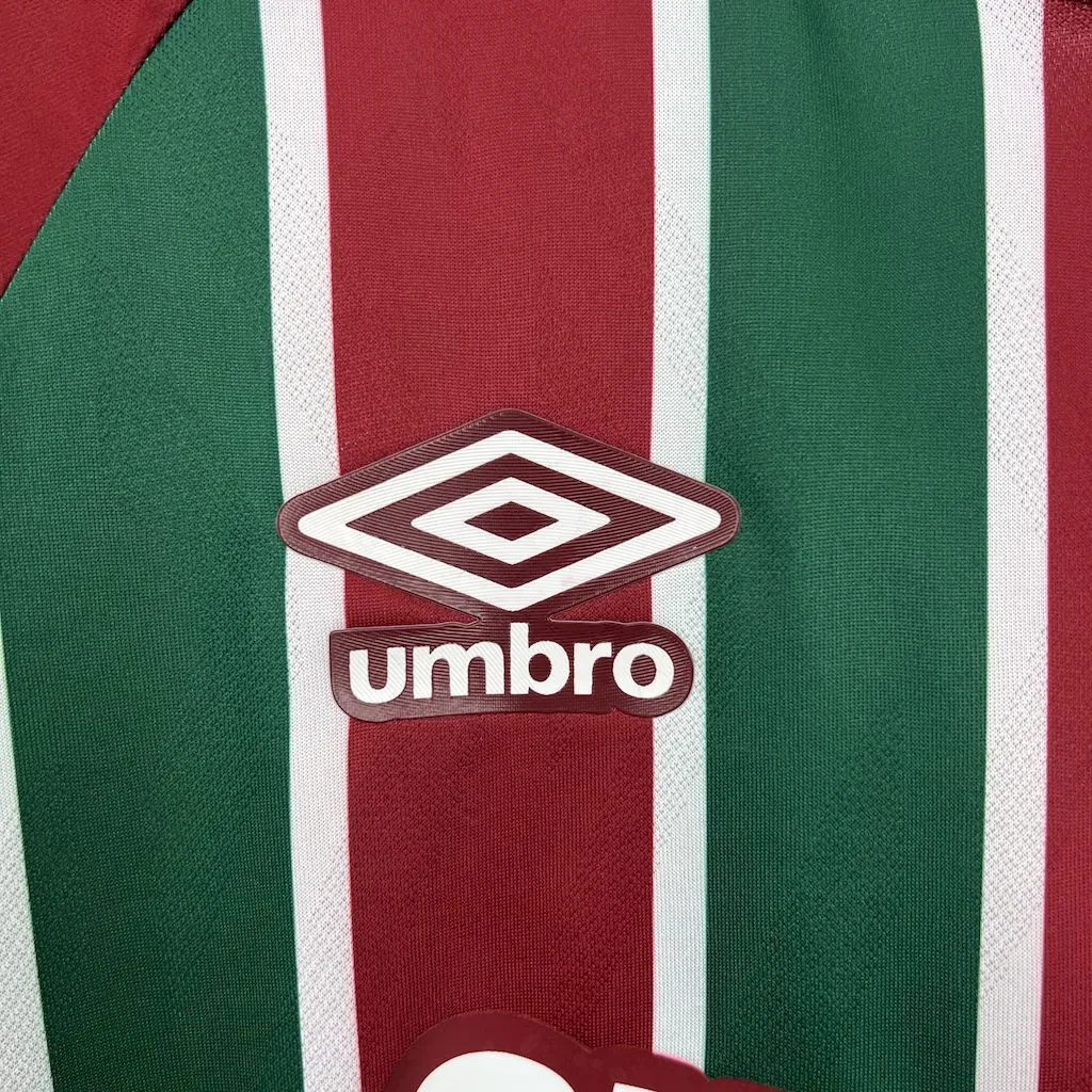 25-26 Fluminense Home Long Sleeve Kit Soccer T-Shirt AAAAJersey Wholesale Yupoo 5