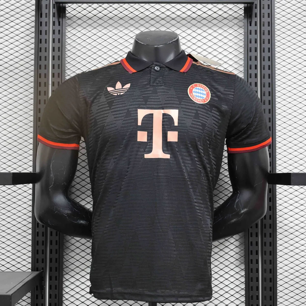 24-25 Bayern Munich OG Black Player Version Shirt AAAAJersey Supplier Yupoo 5
