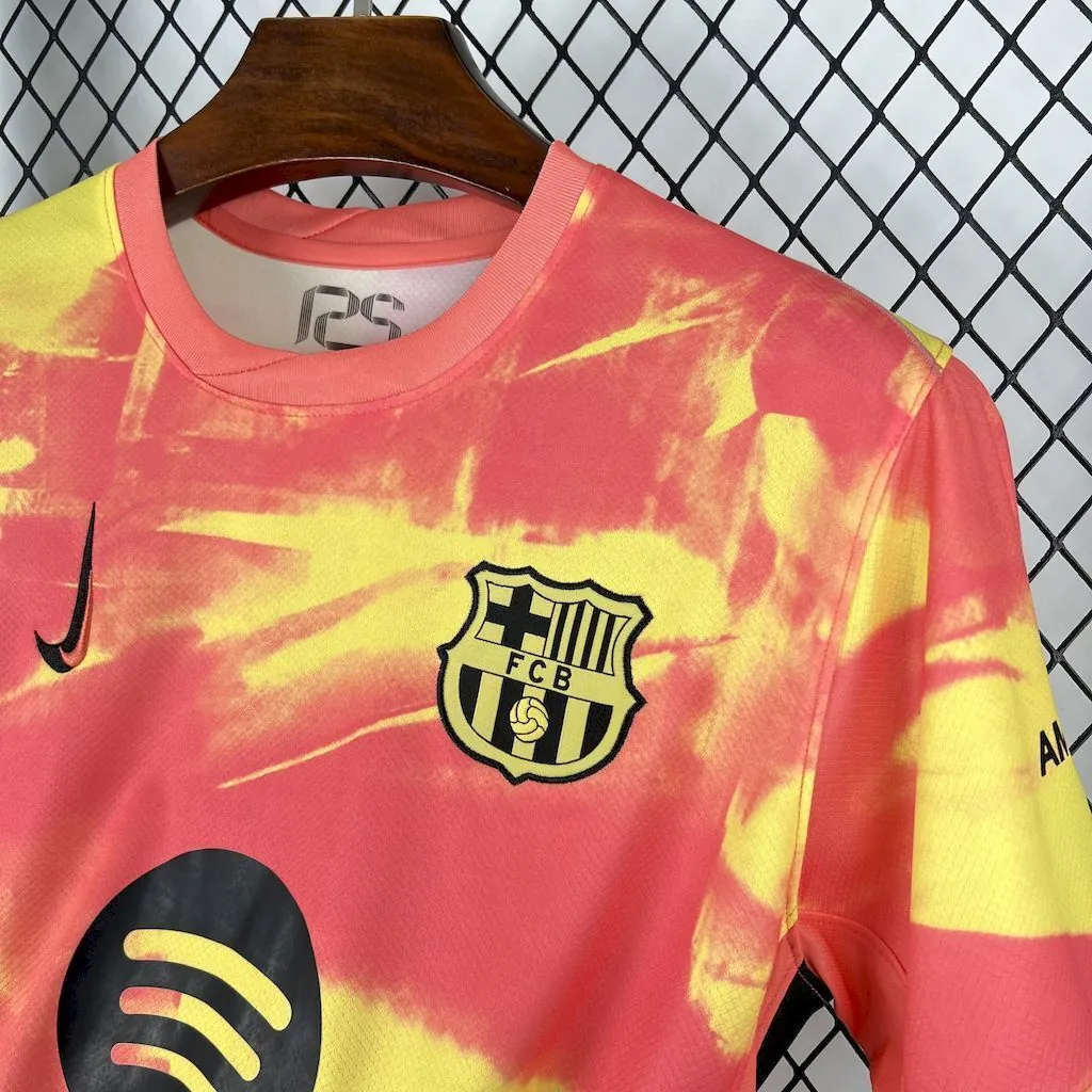 25-26 Barcelona Pink Special Edition Shirt Football Uniforms AAAAJersey Supplier Yupoo 3