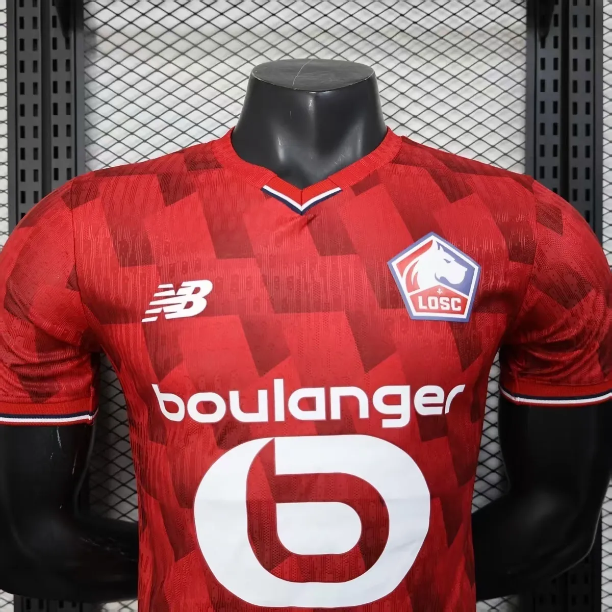 25-26 Lille Home Kit Player Version Soccer Shirt ete Sport AAAAJersey Factory Yupoo 1
