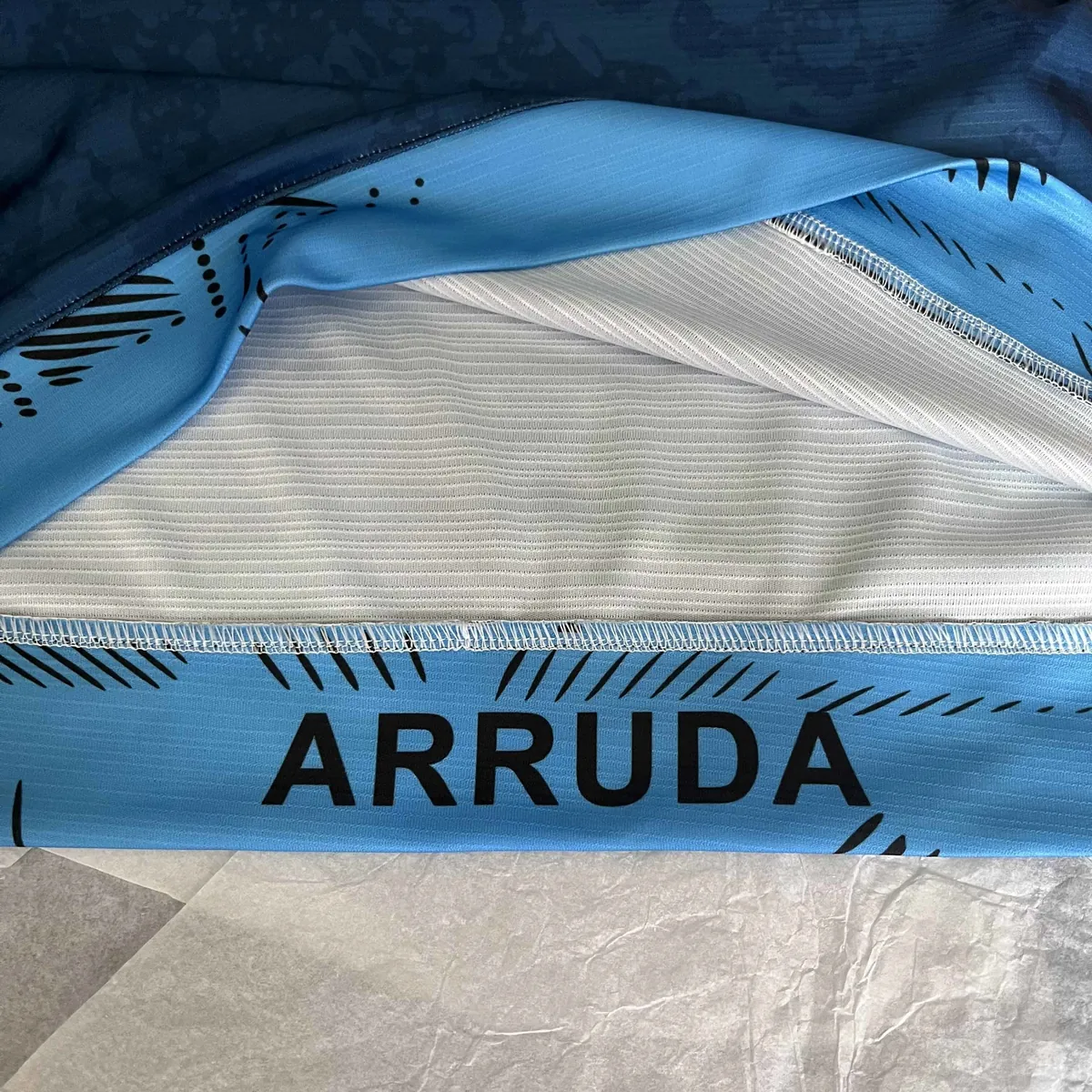 24-25 Santa Cruz Blue Kit Jersey Supplier Yupoo 1