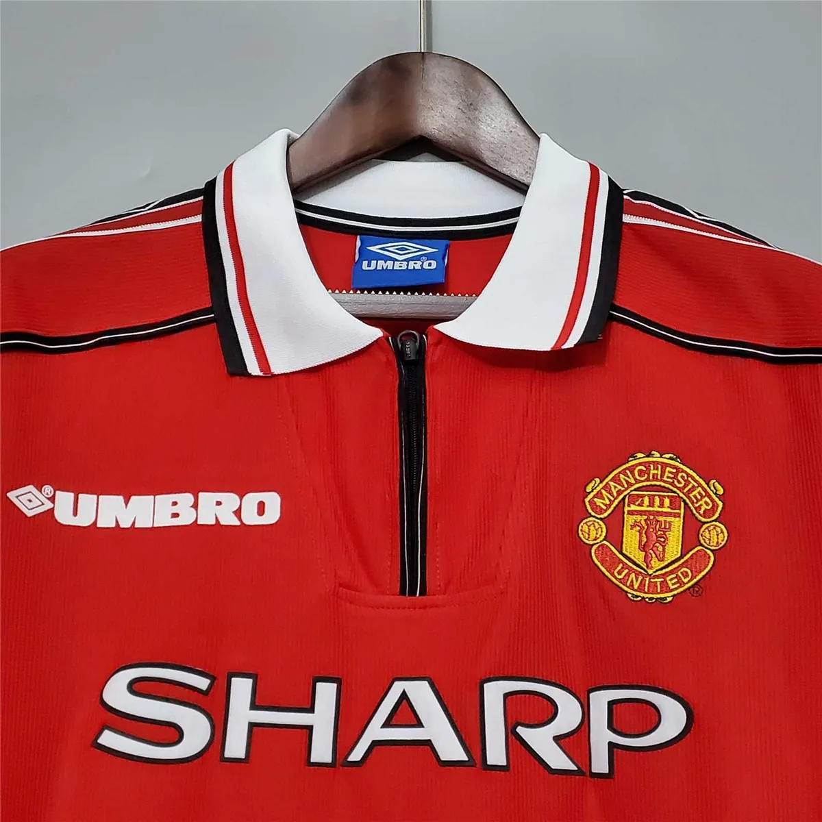 98-99 Manchester United home long sleeve 11