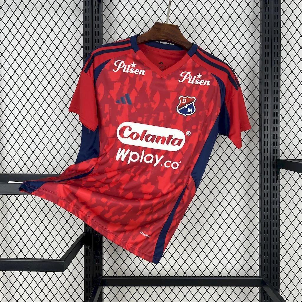 25-26 Independiente de Medellin Home Shirt Football Uniform AAAAJersey Yupoo 6