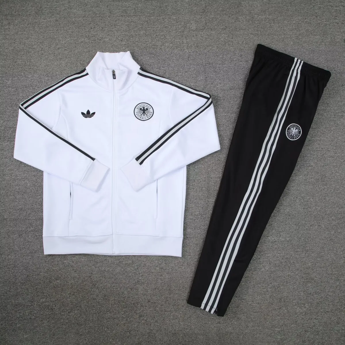 2024 Germany Long Sleeve Tracksuit White Jacket Suits Football AAAAJersey Supplier 1