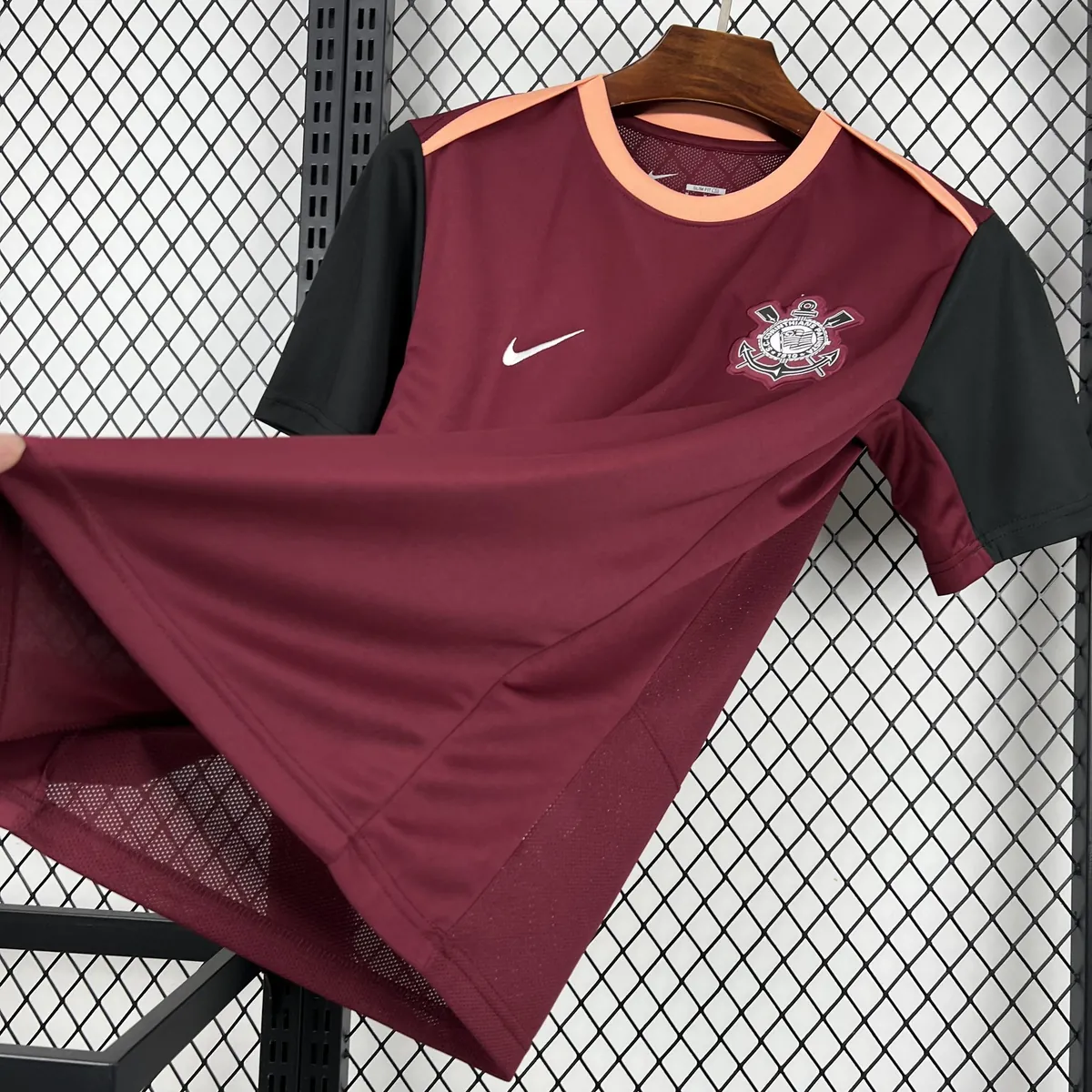 26-27 Corinthians Pre-Match Football T-Shirt AAAAJersey Supply Yupoo 2