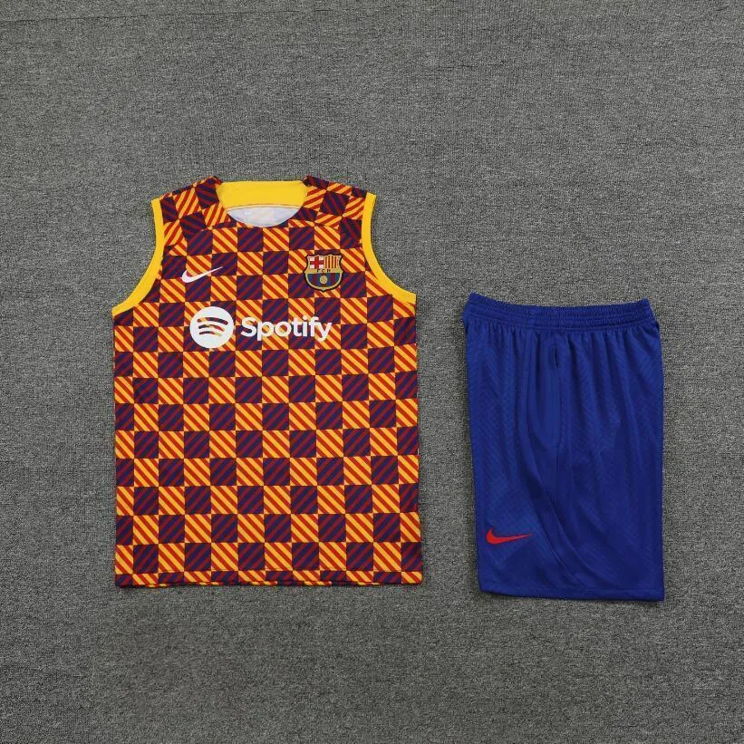 23-24 Barcelona Training Vest Kit S-XXL Soccer Jerseys 1