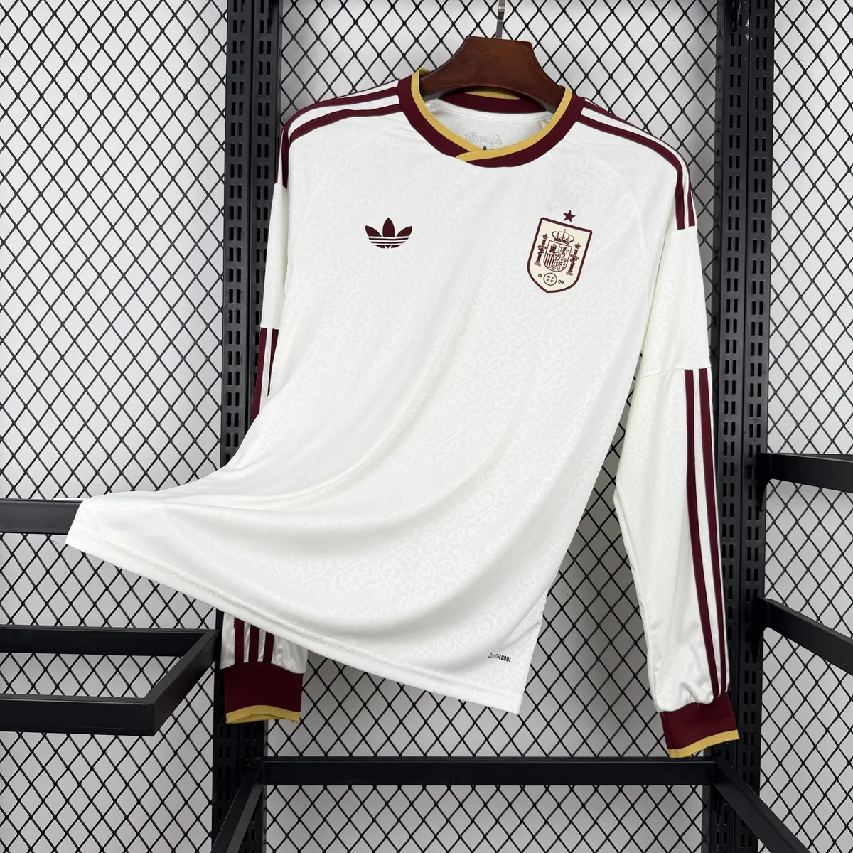 World Cup 2026 Spain Mens Away Kit Football Long Sleeve T-Shirt AAAAJersey Supply Yupoo 5 2