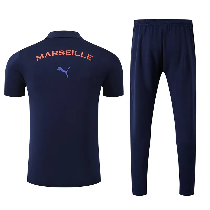 25-26 Marseille Training POLO Kit Soccer AAAAJersey Yupoo S-2XL 1