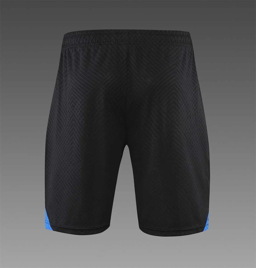 22-23 PSG training suit short sleeve kit Black Blue 10