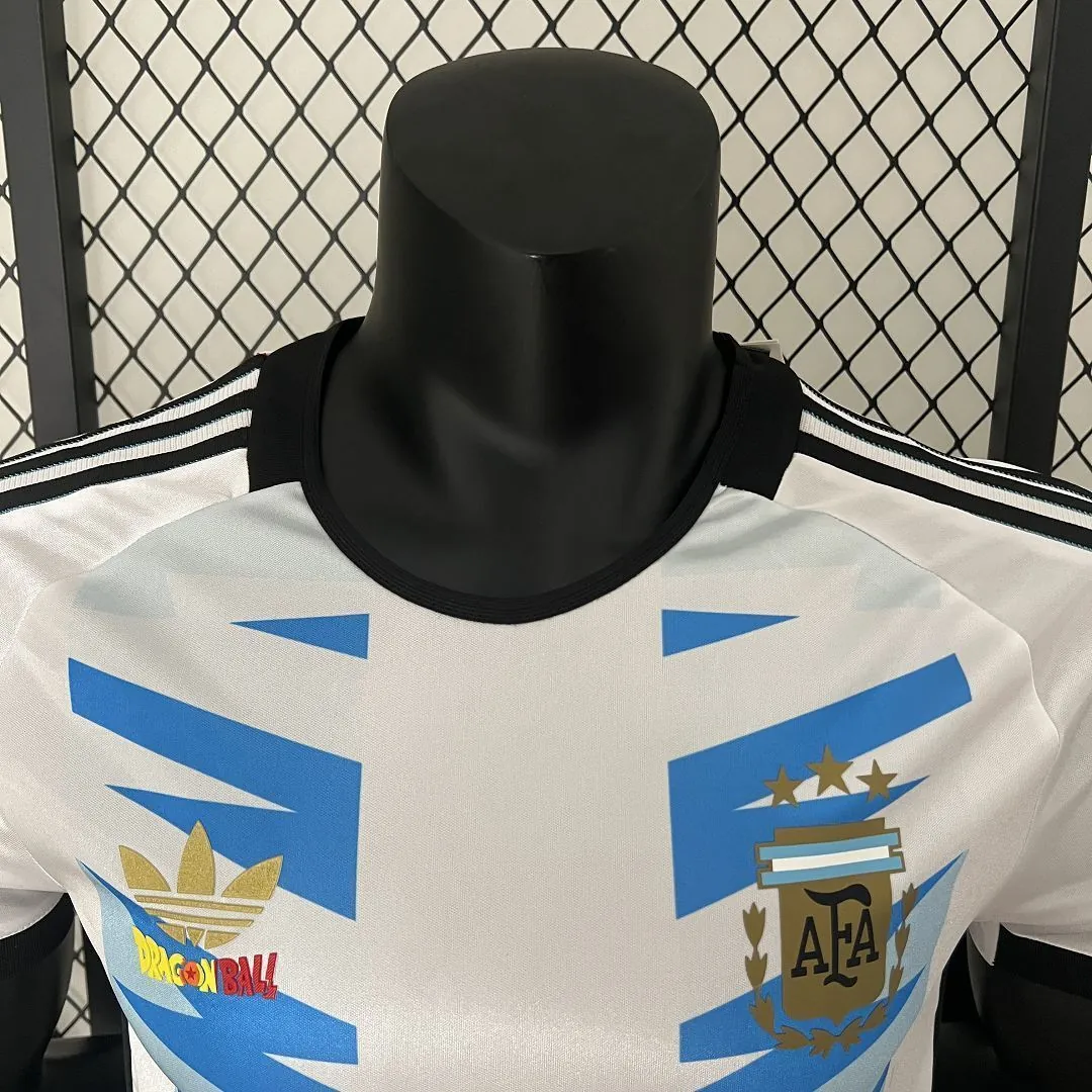 2024 Argentina Dragon Ball Special Edition Kit Player Version Shirt Football Replicas Yupoo 3