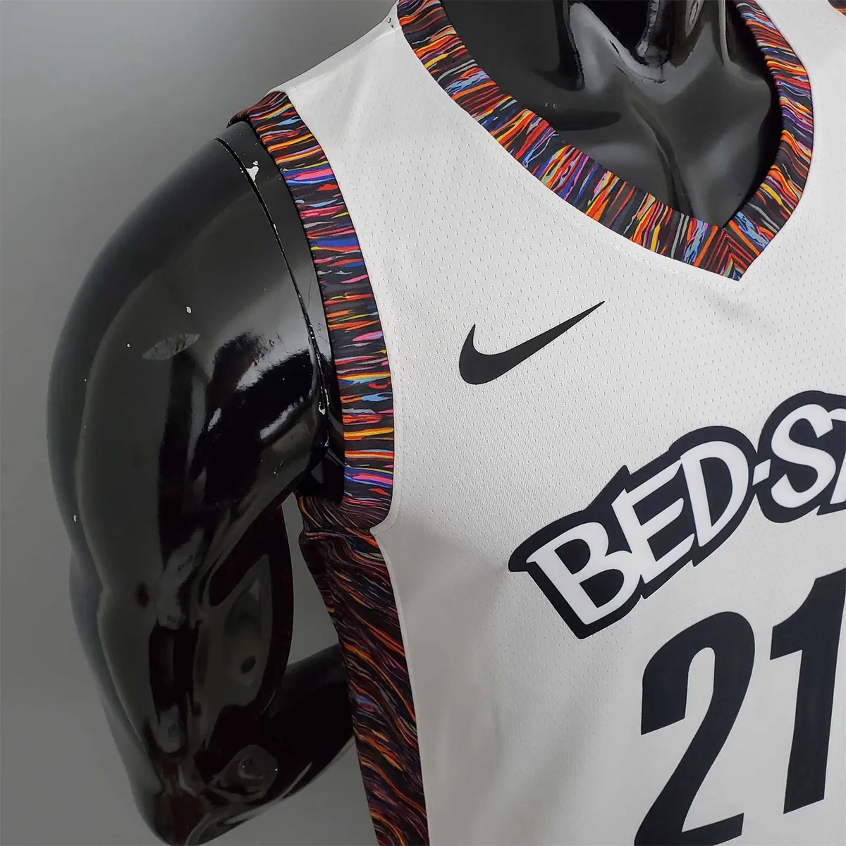 brooklyn#21 Brooklyn Nets City version White 4
