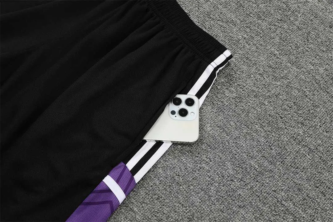 22-23 Real Madrid training suit kit Black 1