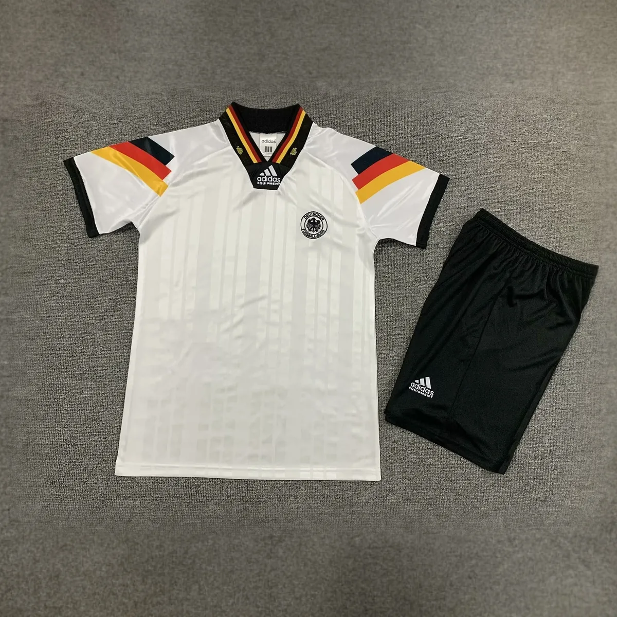 1992 Germany Home Retro Kids Kits Euro Cup Shirt Soccer Jerseys Yupoo 1