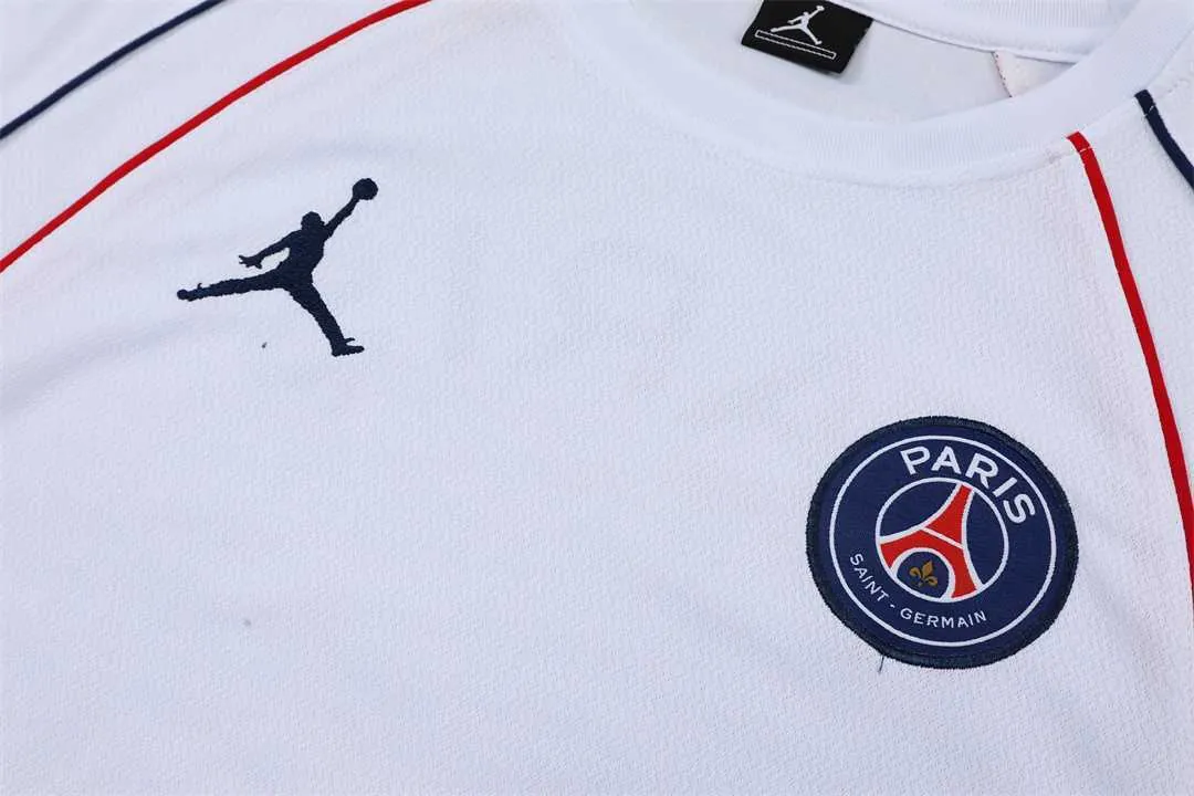 22-23 PSG training suit short sleeve kit White 12