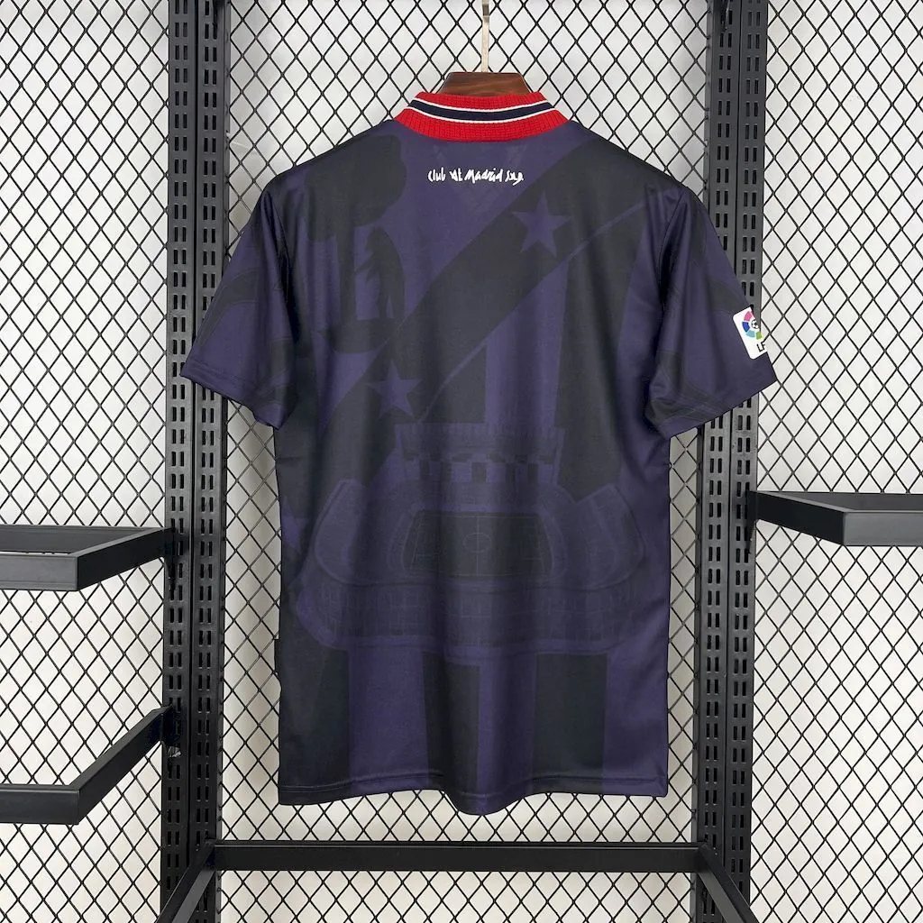 95-96 Atletico Madrid Third Retro Kit Vintage Shirt AAAAJersey Yupoo 5