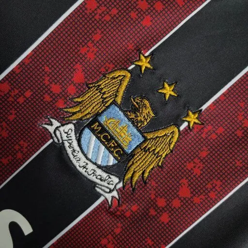 08-09 Retro Manchester City Away S-XXL Cheap Soccer Jerseys 6