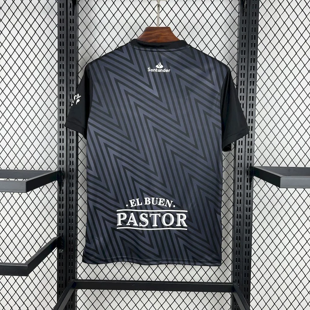 24-25 Racing de Santander Goalkeeper Black Shirt Football Uniforms AAAAJersey Dropship Yupoo 1