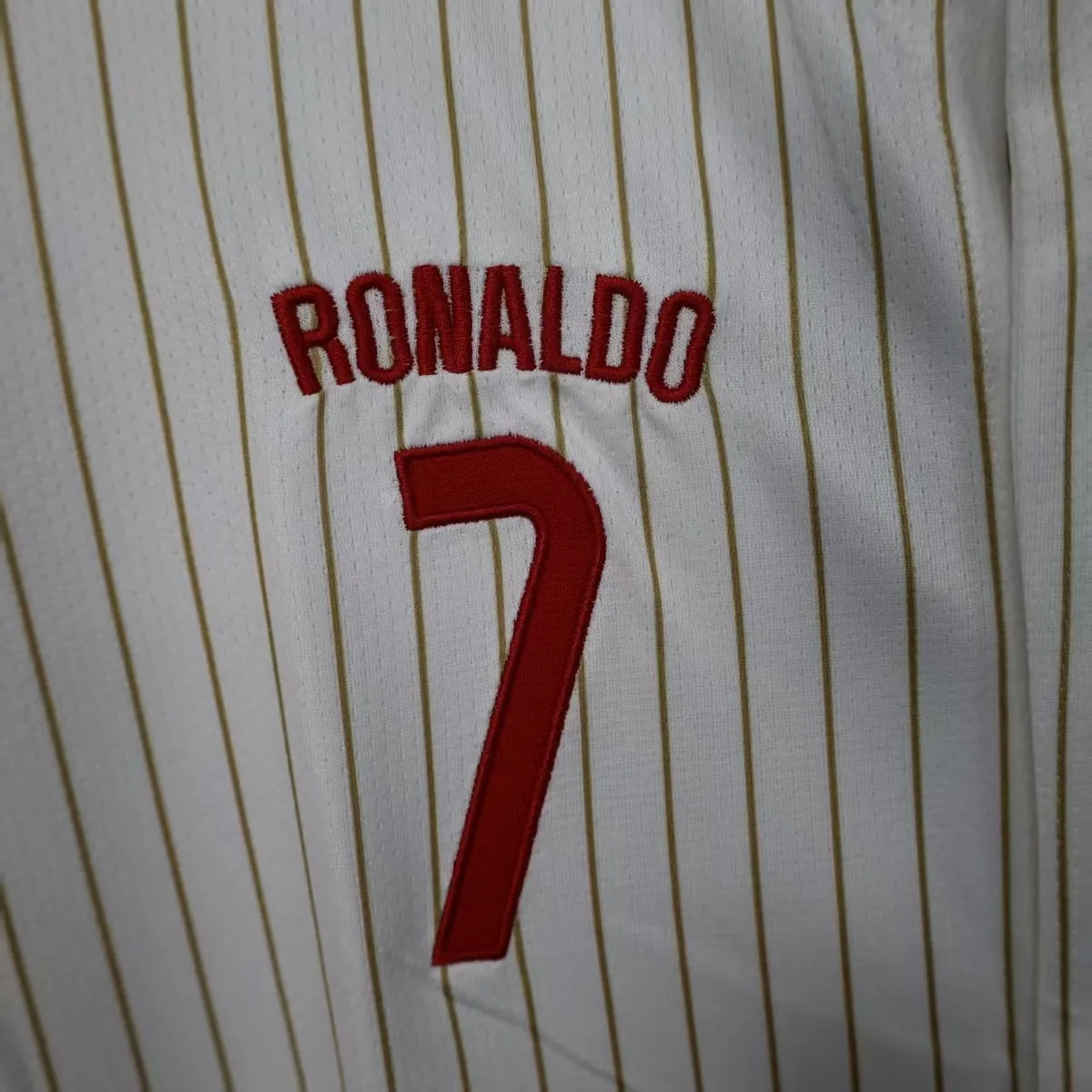 2025 Ronaldo #7 Portugal White Baseball Clothing Cheap Shirts AAAAJersey Dropshipping Yupoo 7