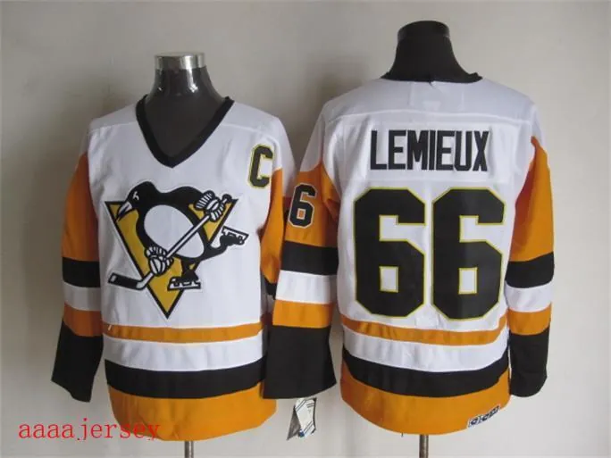 Pittsburgh Penguins retro ice hockey jersey M-3XL 匹兹堡企鹅队复古冰球服 2