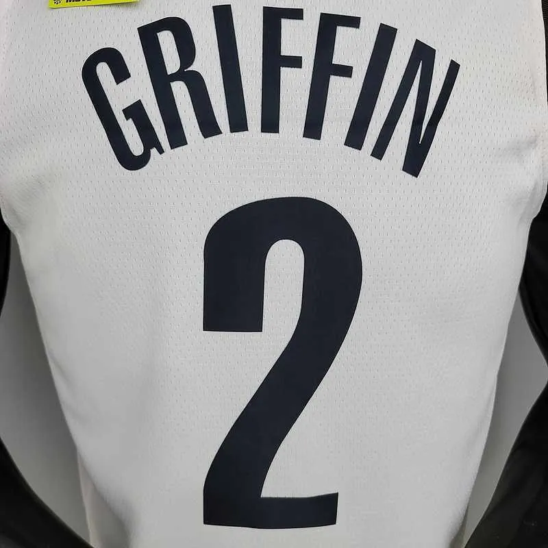 GRIFFIN#2 Brooklyn Nets white 8