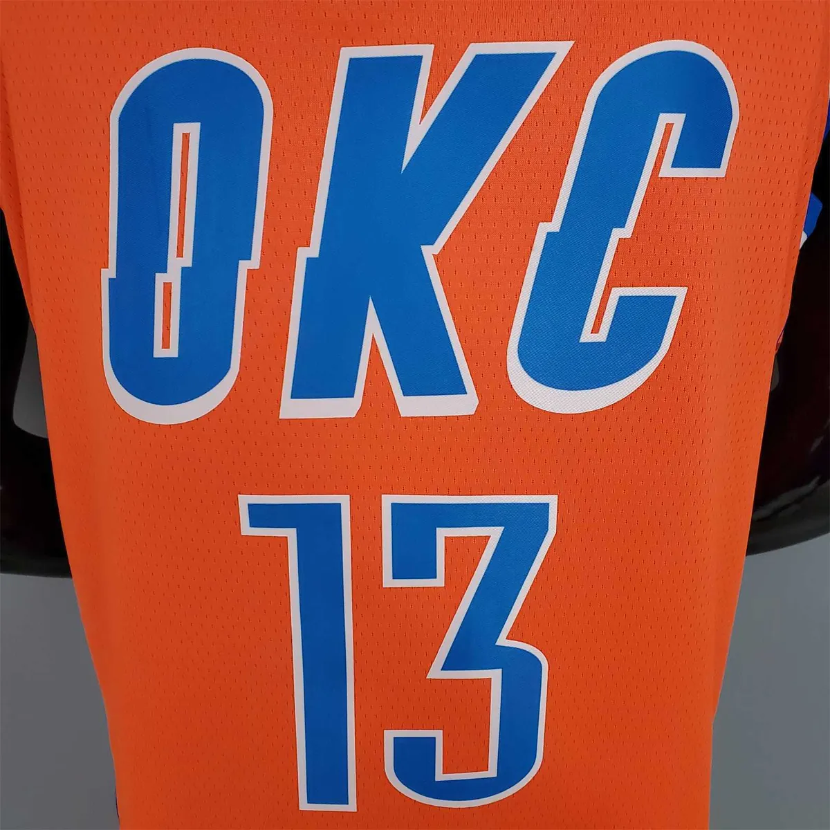 GEORGE#13 Thunder Jordan Orange 2