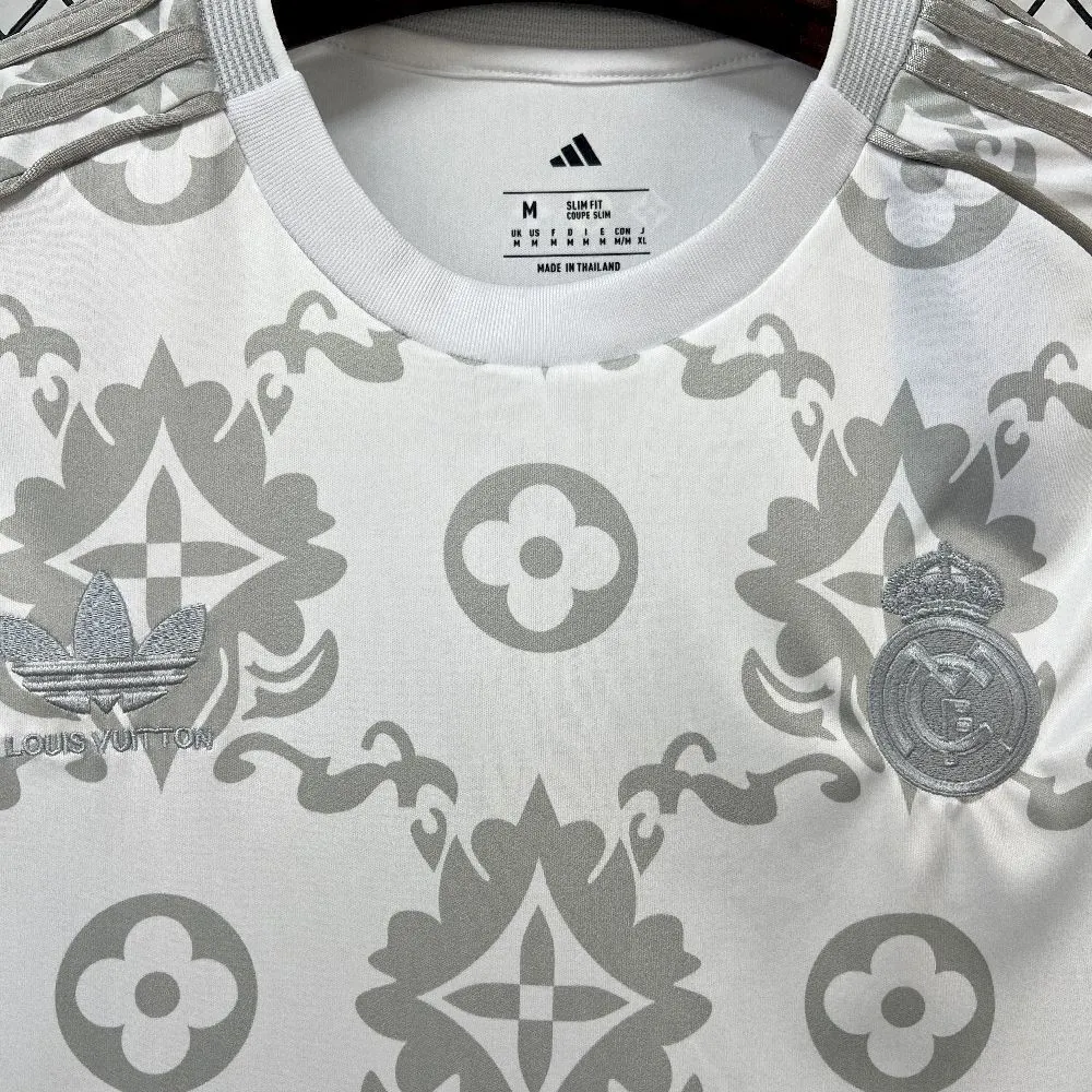 25-26 Real Madrid LV Special Edition Football Shirt AAAAJersey Supply Yupoo 2