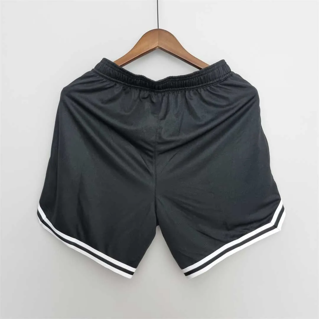 2022 Charlotte Hornets NBA US Training Shorts Black 6
