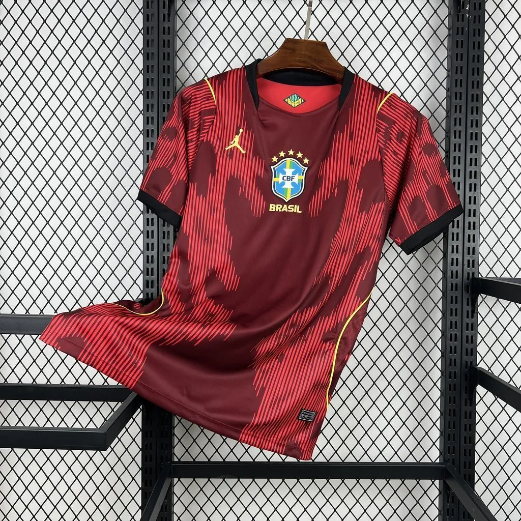 2026 World Cup Brazil Mens Goalkeeper Kit Football T-Shirt AAAAJersey Supply Yupoo 5