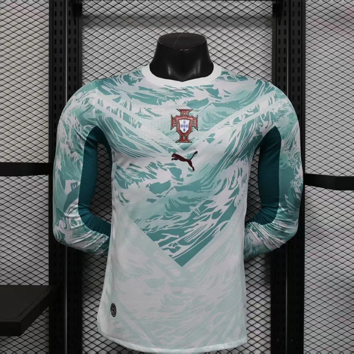 World Cup 2026 Portugal Away Kit Player Version Football Long Sleeve Shirt AAAAJersey Supply Yu 7