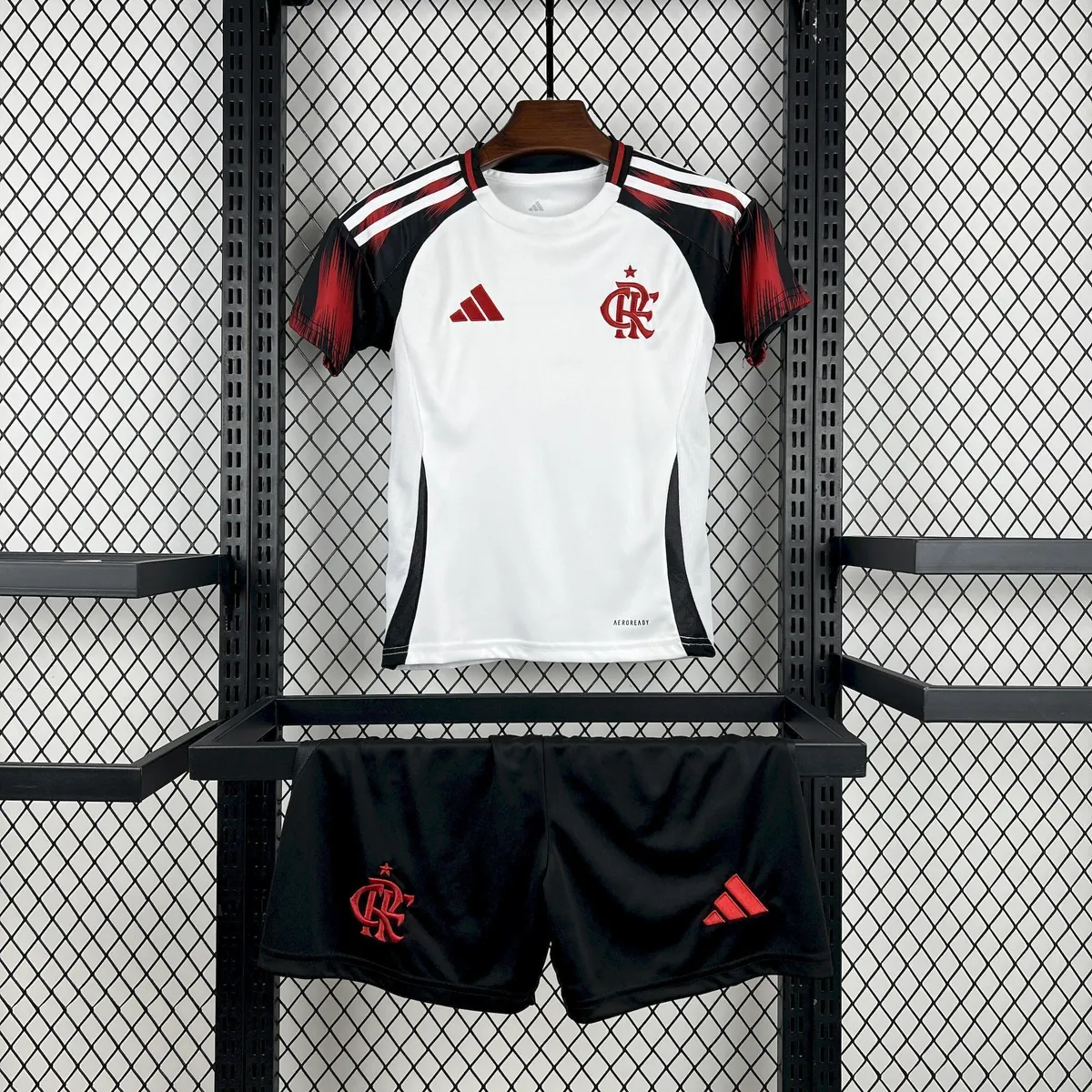 25-26 Flamengo Away Kids Kit Soccer T-Shirt AAAAJersey Supply Yupoo 6