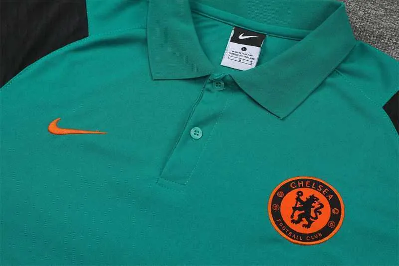 Polo Chelsea green orange webbing 15